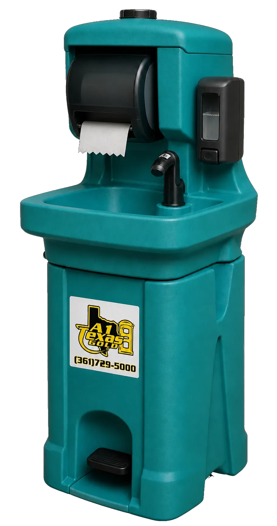 A1 Texas Gold portable hand wash station